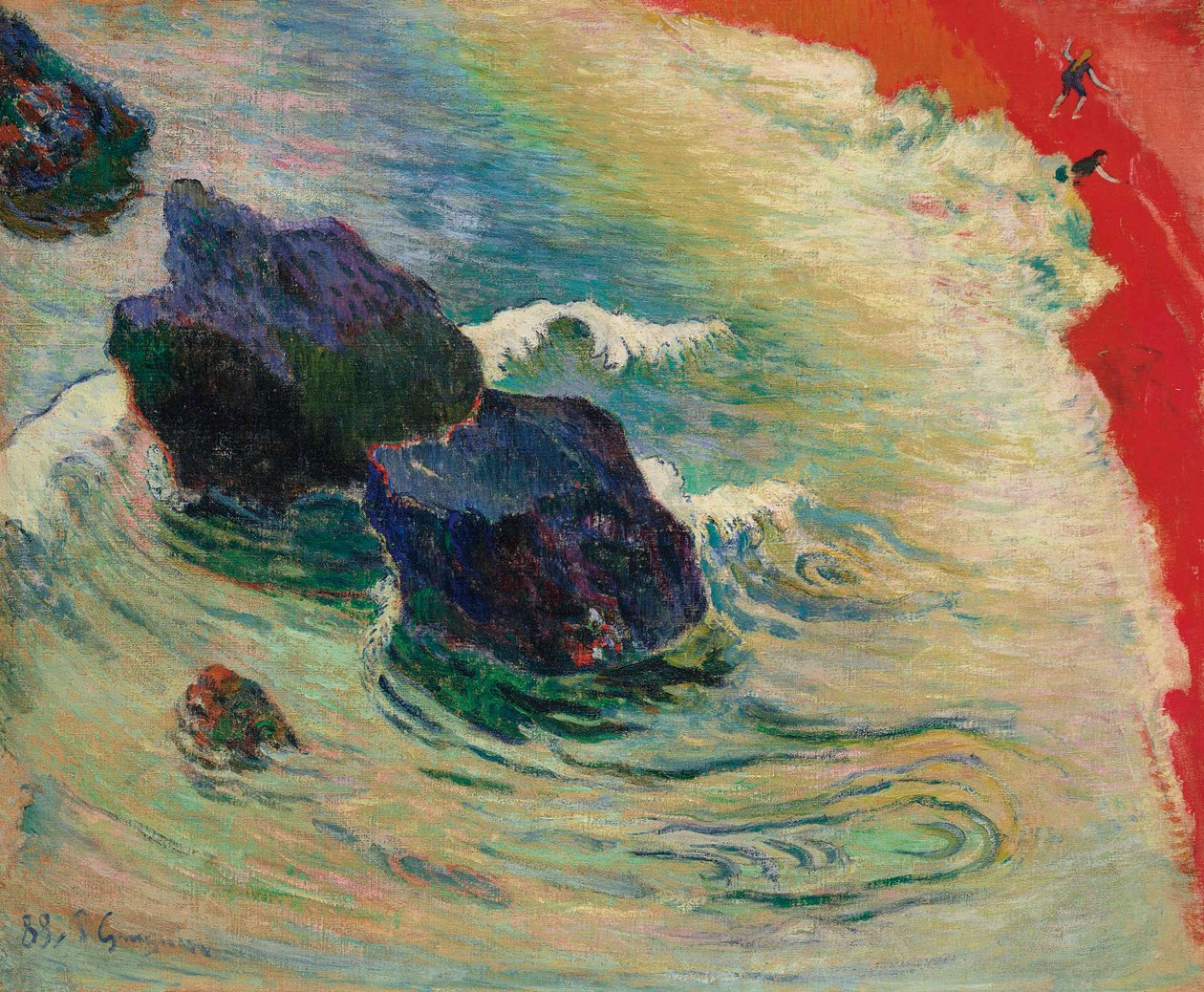 Fala autorstwa Paul Gauguin