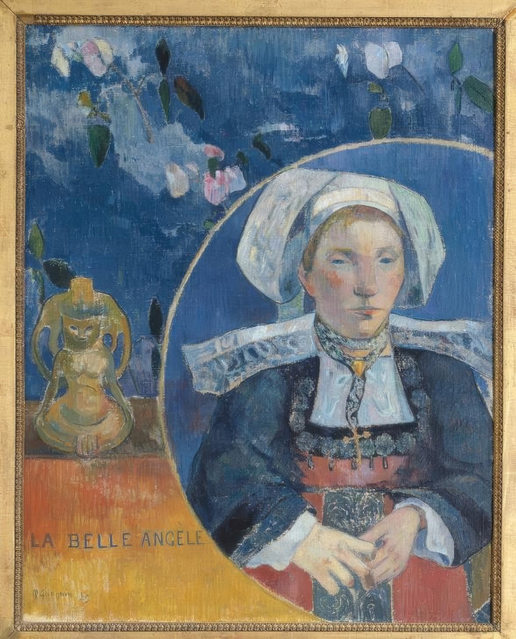 Piękna Angele autorstwa Paul Gauguin