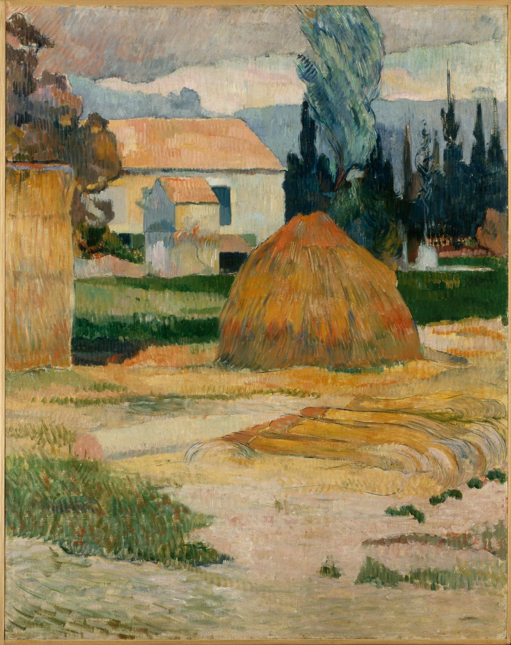 Krajobraz w okolicach Arles autorstwa Paul Gauguin