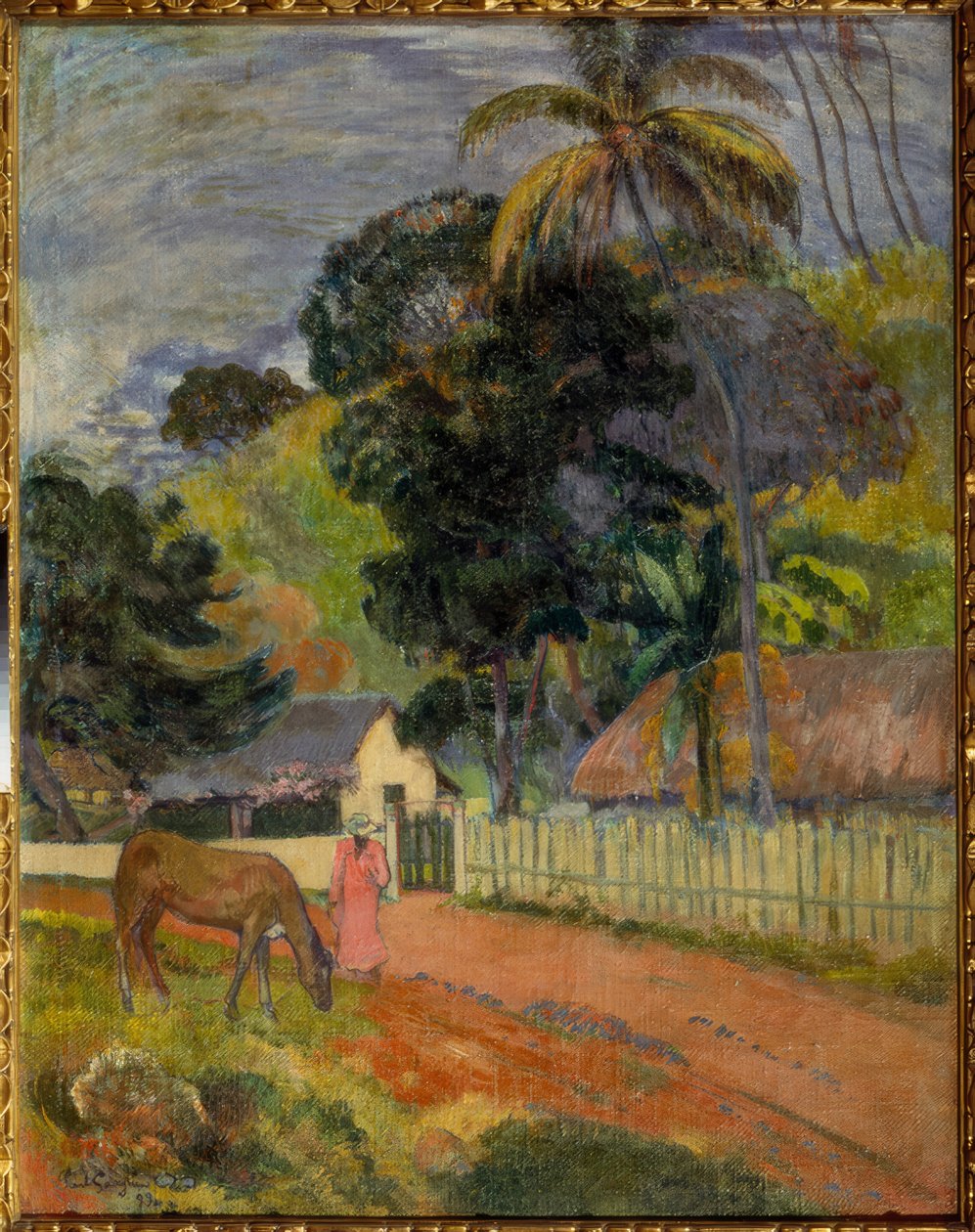krajobraz autorstwa Paul Gauguin