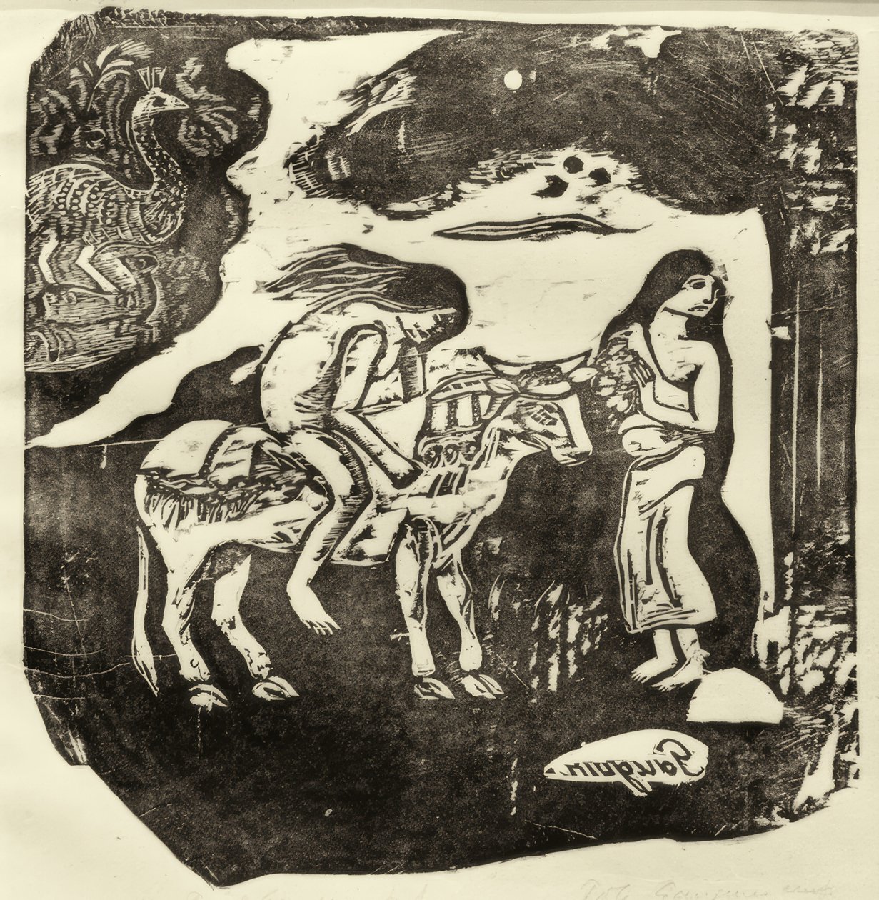 Uprowadzenie Europy autorstwa Paul Gauguin