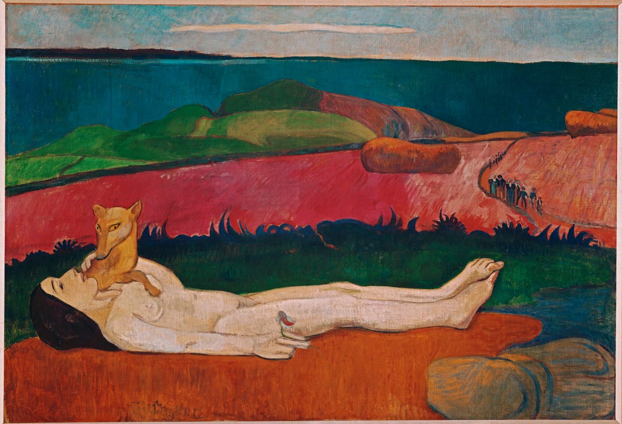 Utrata dziewictwa (olej na płótnie) autorstwa Paul Gauguin
