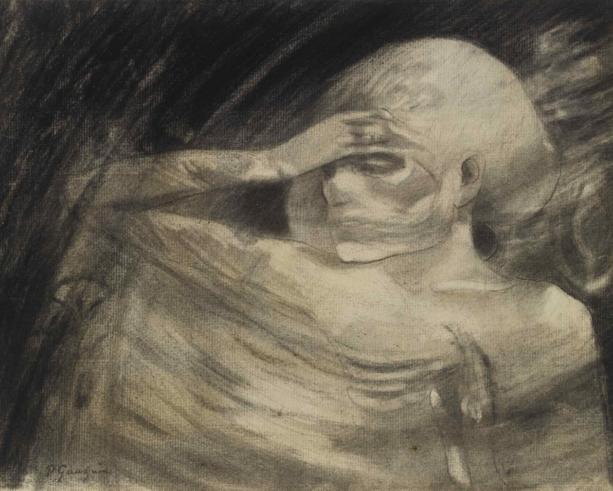 Madame La Mort, 1890-1891. autorstwa Paul Gauguin