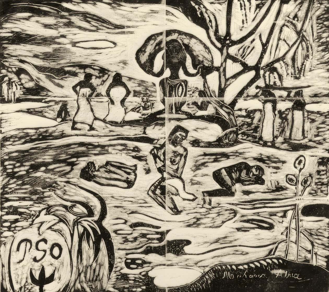 Boże ciepło autorstwa Paul Gauguin
