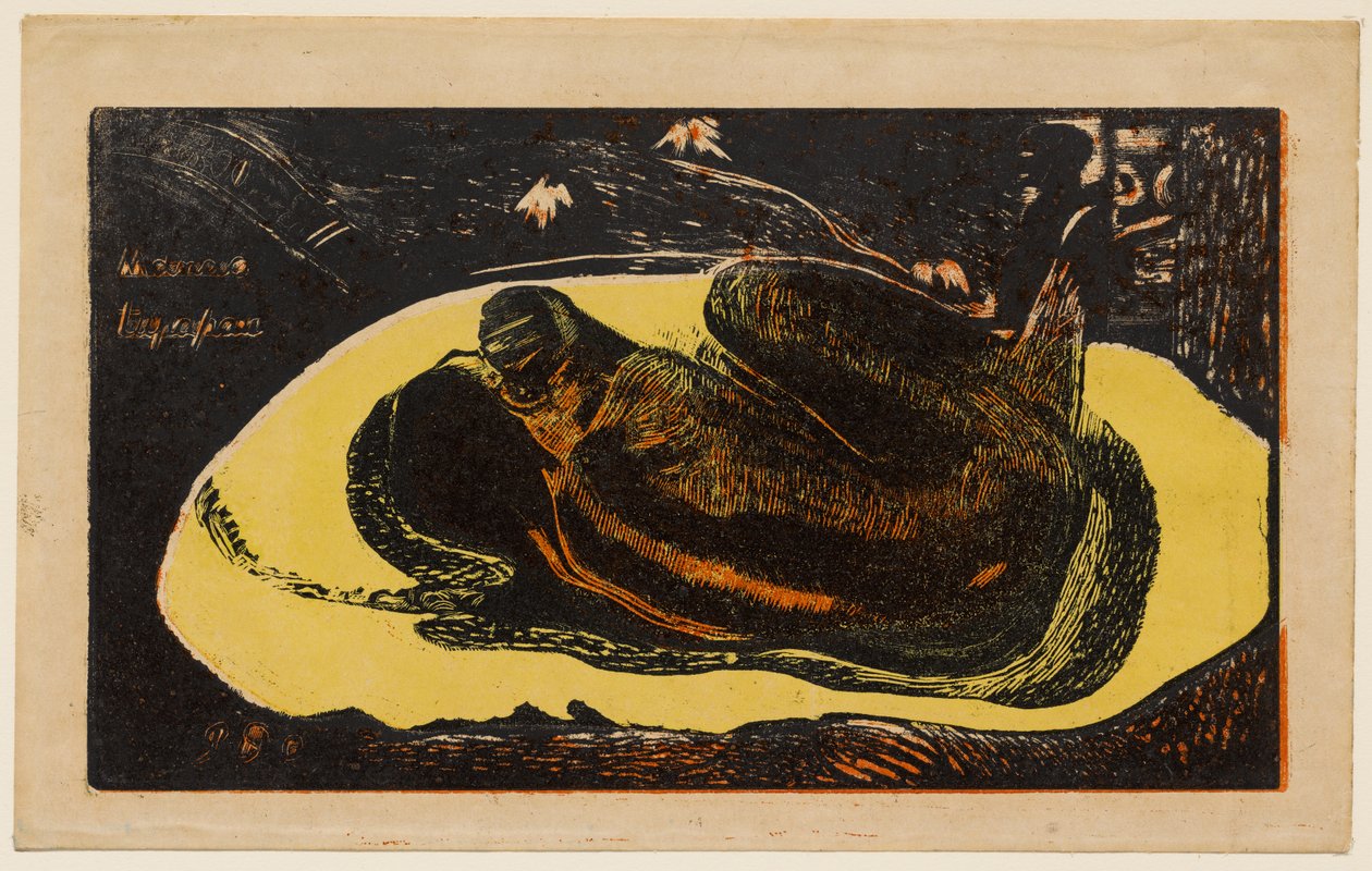 Manao Tupapau (Obserwowana przez duchy zmarłych) autorstwa Paul Gauguin