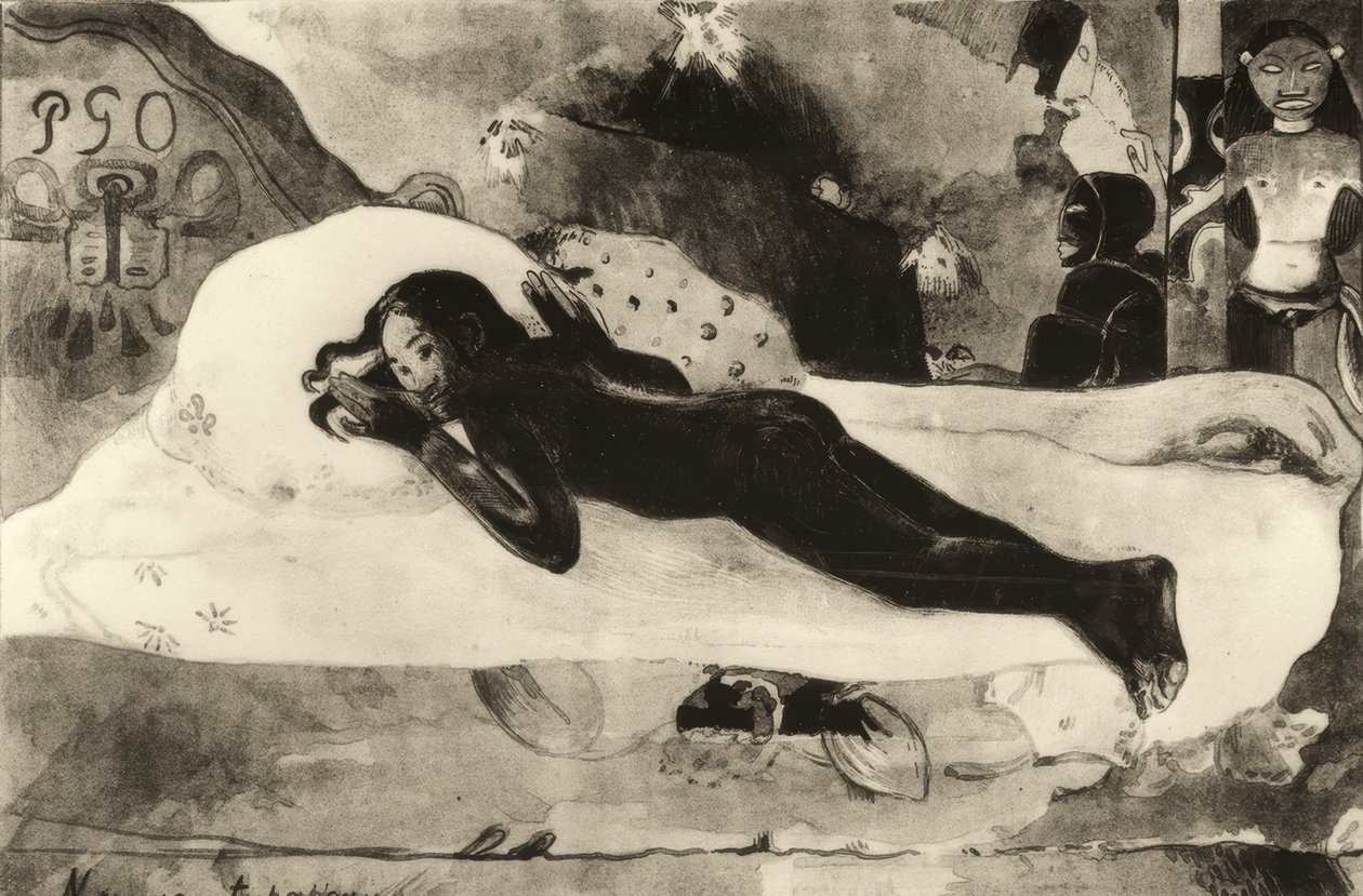 Życzenia Tupapau autorstwa Paul Gauguin