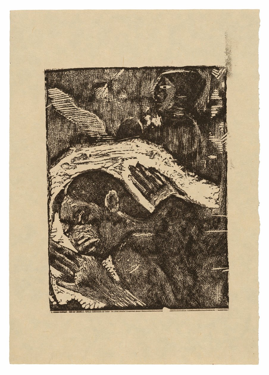 Manao tupapau (Ona myśli o duchu lub Duch myśli o niej) autorstwa Paul Gauguin