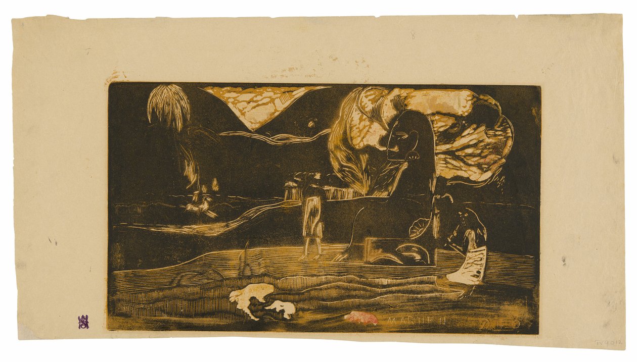 Maruru (Ofiary Wdzięczności), z Noa Noa Suite autorstwa Paul Gauguin