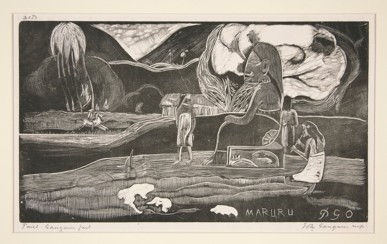 Maru autorstwa Paul Gauguin