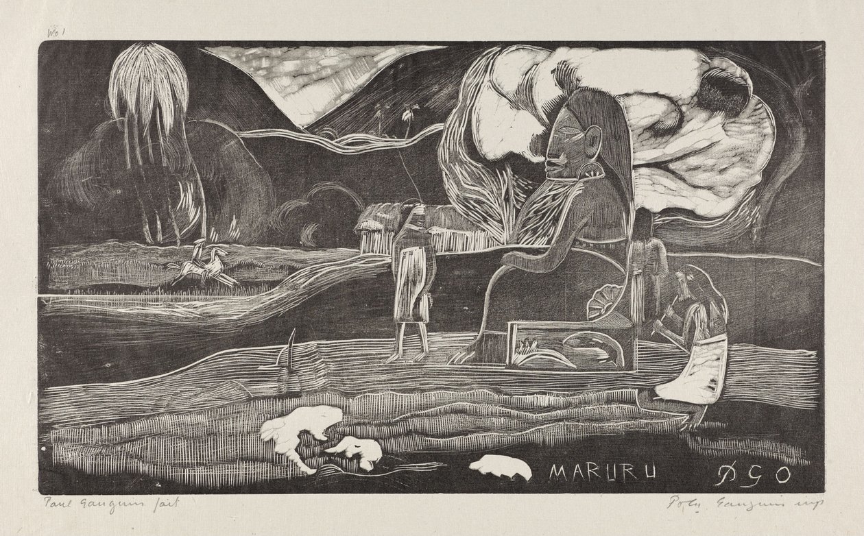 Ryk autorstwa Paul Gauguin