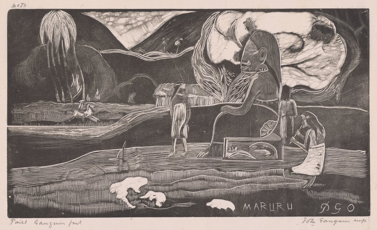 Maruru autorstwa Paul Gauguin