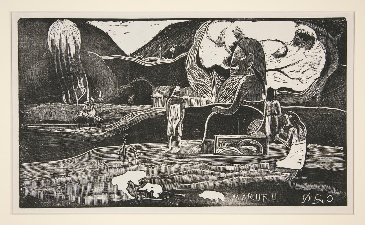 Maruru; Merci – Ofiara Wdzięczności autorstwa Paul Gauguin
