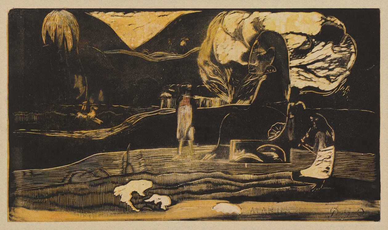 Maruru: Dziękuję autorstwa Paul Gauguin