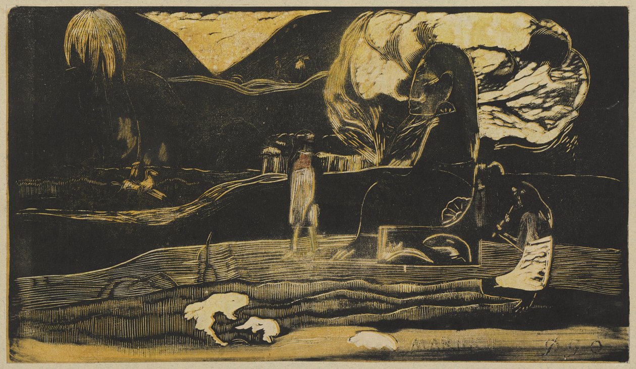 Maruru: Dzięki, kwiecień 1891-wrzesień. 1893 autorstwa Paul Gauguin