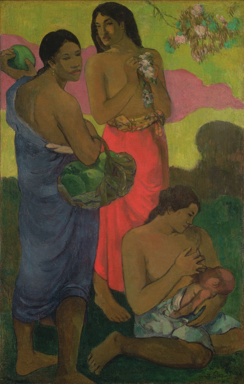 Macierzyństwo II autorstwa Paul Gauguin