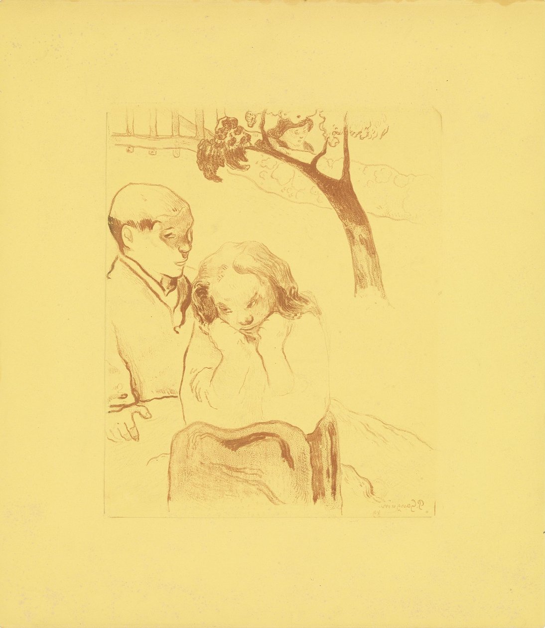 Menschliche Miseren autorstwa Paul Gauguin
