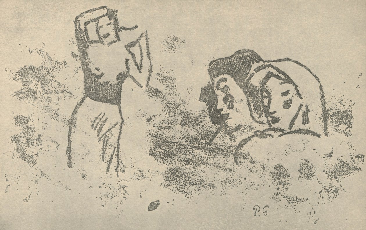 Wiele hałasu o nic, 1936 autorstwa Paul Gauguin