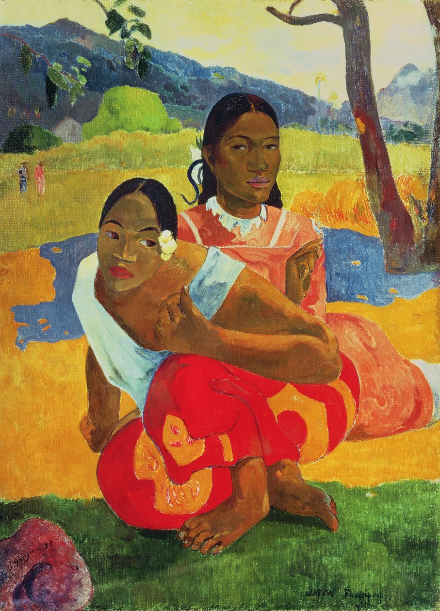 Kiedy się żenisz, 1892 autorstwa Paul Gauguin