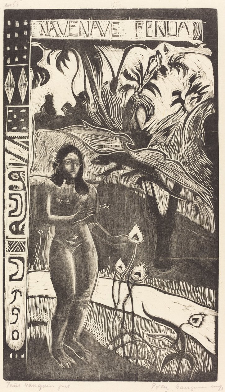 Nawa Nawa Fenua Wspaniała Kraina, 18941895. autorstwa Paul Gauguin