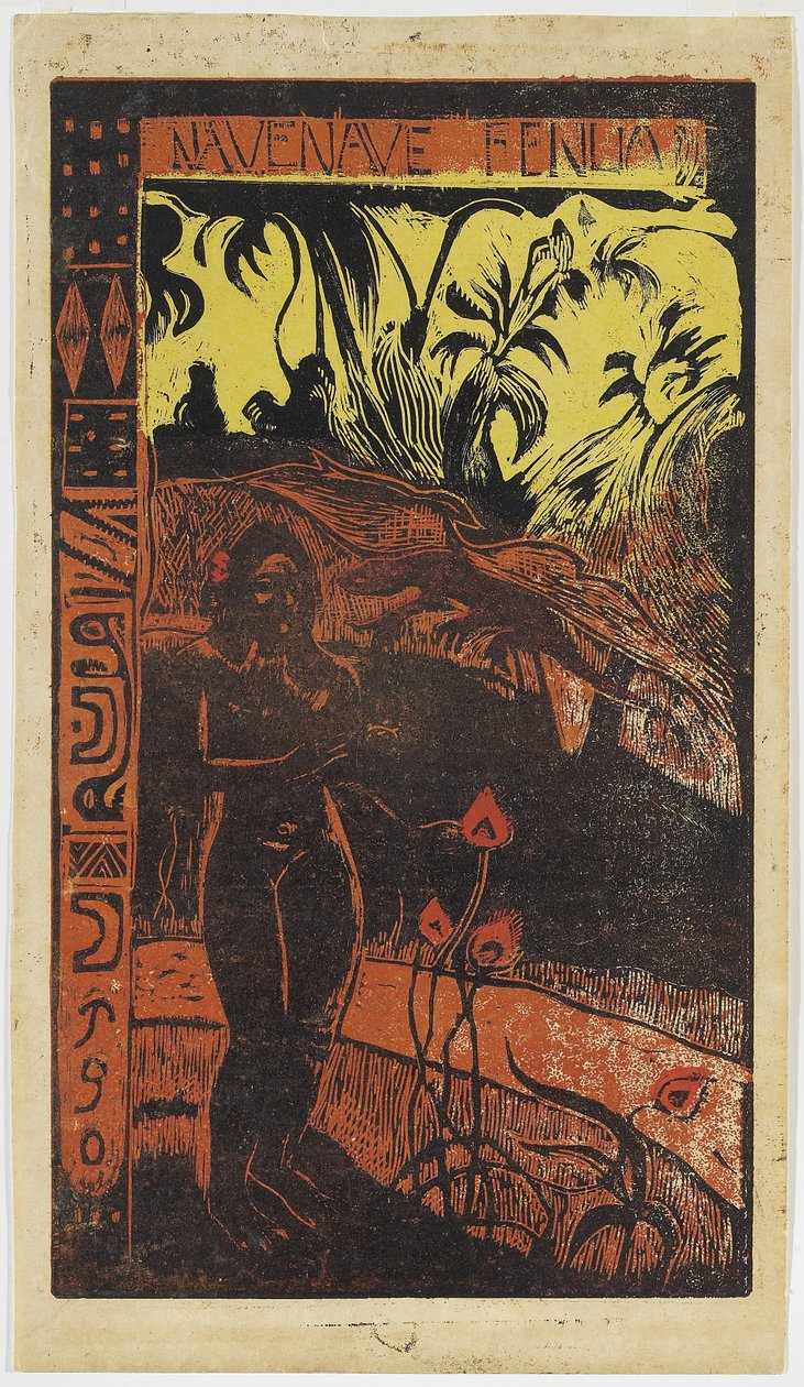 Nawa Nawa Fenua z serii Noa Noa autorstwa Paul Gauguin