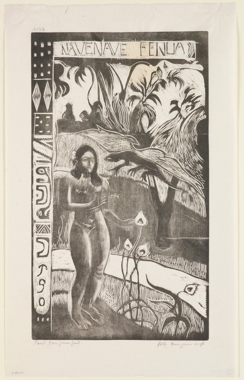 Nave Nave Fenua, z serii „Noa Noa” autorstwa Paul Gauguin