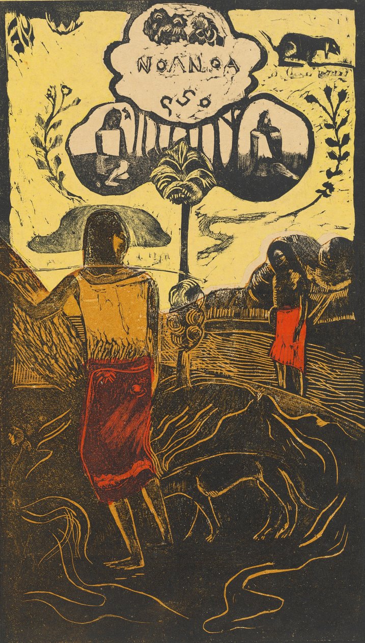 Noa Noa Pachnący, Pachnący, 18941895. autorstwa Paul Gauguin