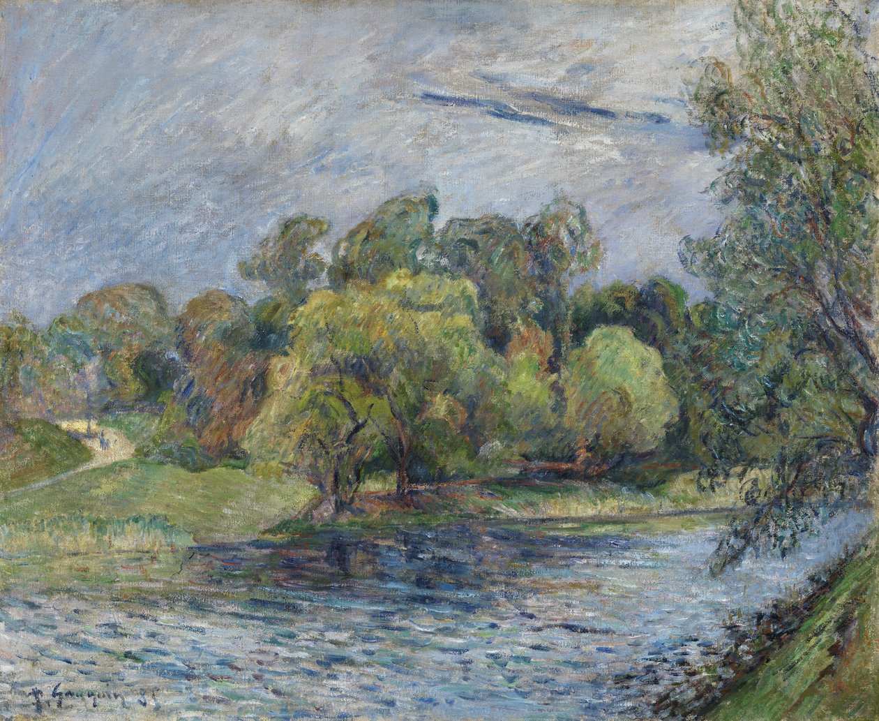 Oestervold Park, Kööpenhaminapolis autorstwa Paul Gauguin