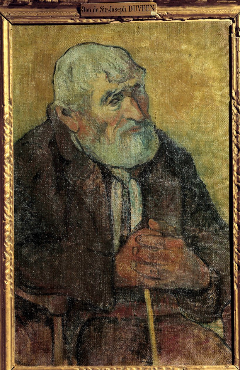 Starzec z kijem – Paul Gauguin (1848-1903) 1890 autorstwa Paul Gauguin