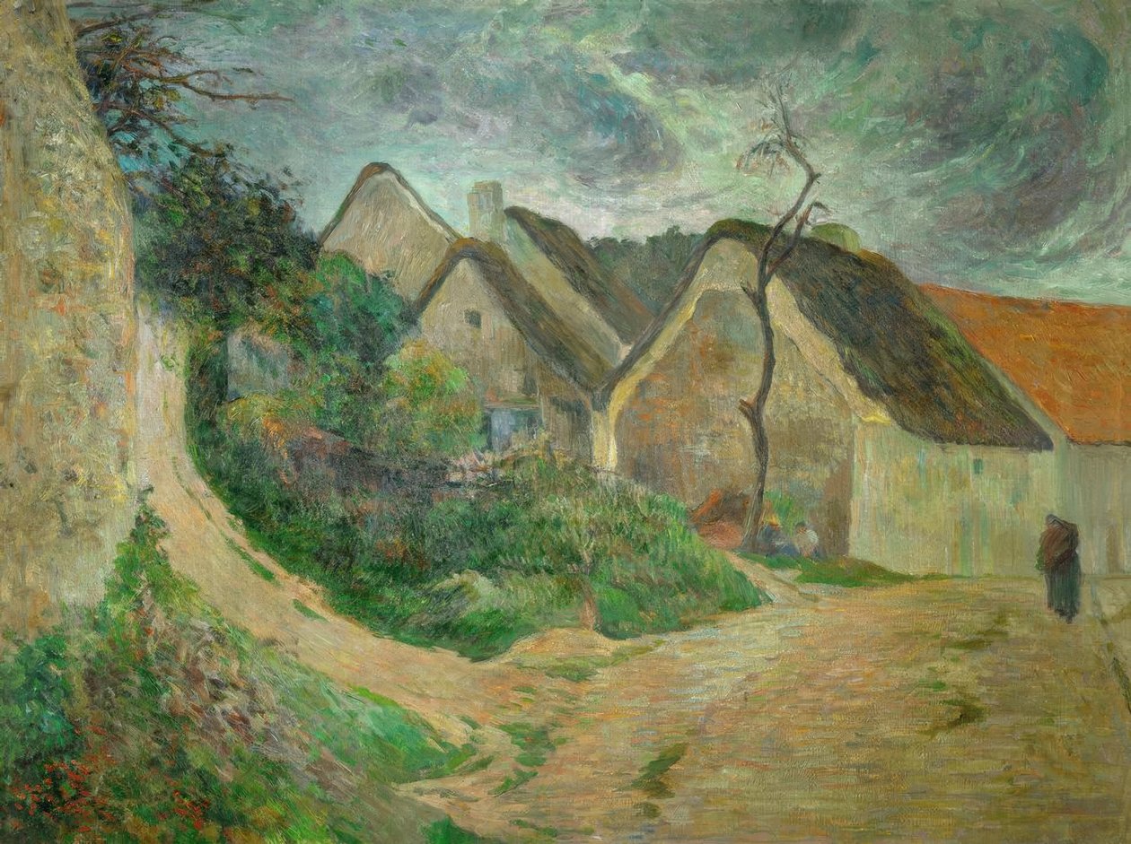 Osny, ścieżka pod górę autorstwa Paul Gauguin