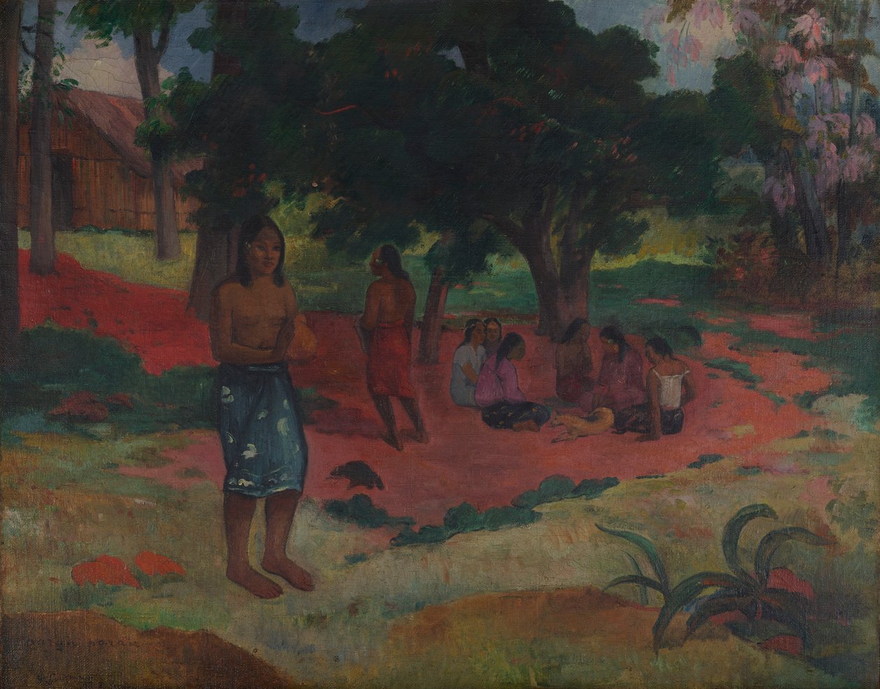 Szeptane słowa autorstwa Paul Gauguin