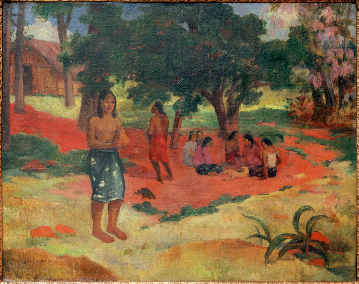 Parau parau (II) autorstwa Paul Gauguin