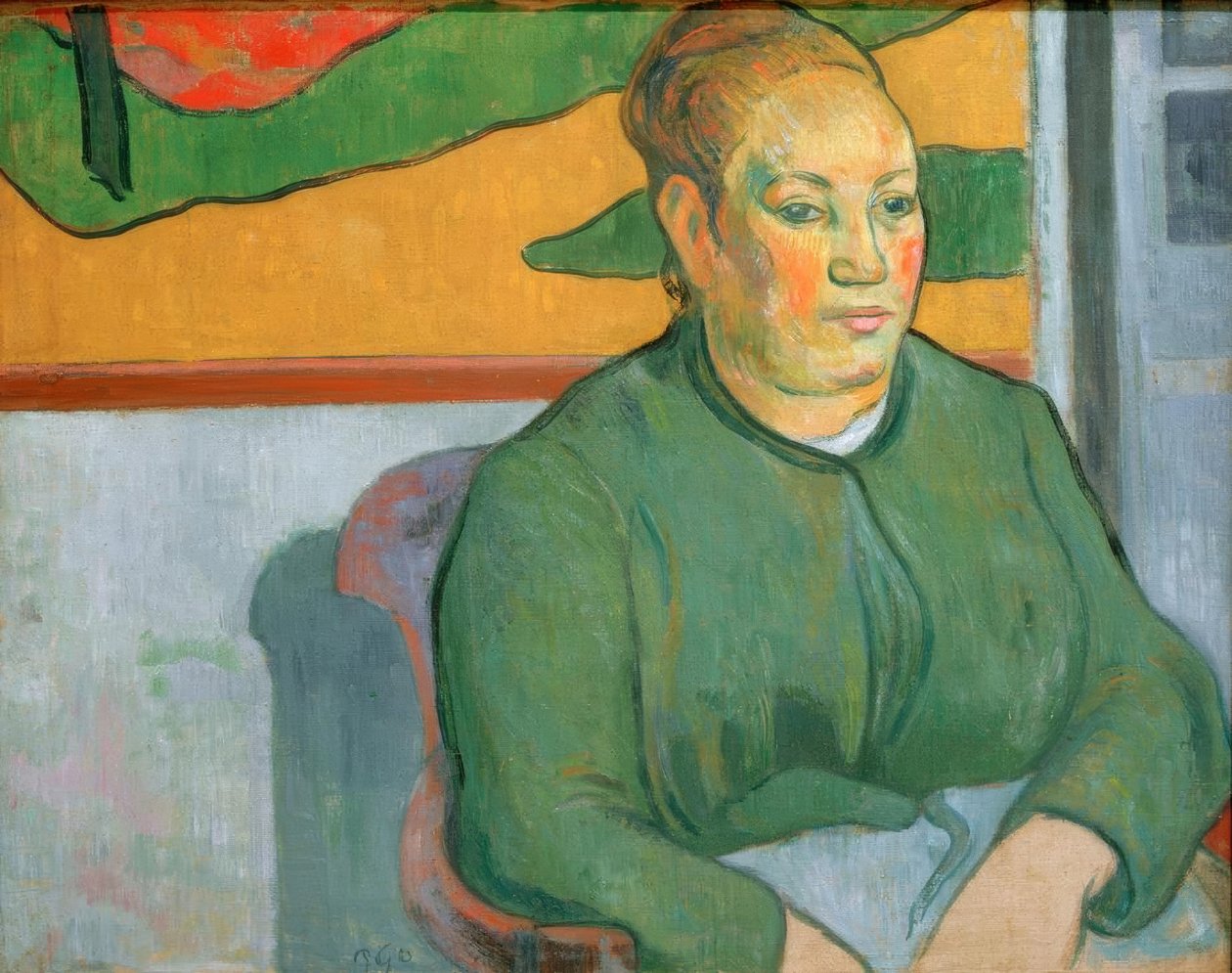 Portret Madame Roulin autorstwa Paul Gauguin