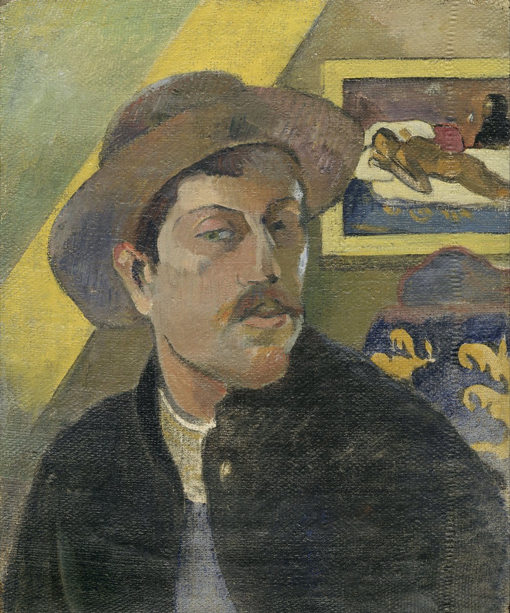 Portret artysty autorstwa Paul Gauguin