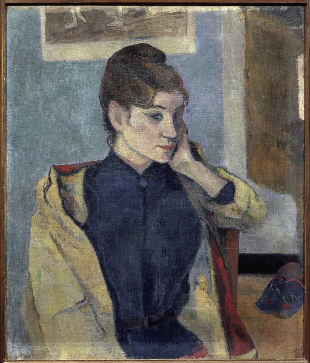 Portret Madeleine Bernard (1871-1895) - Obraz Paula Gauguina (1848-1903), olej na płótnie, 72x58 cm autorstwa Paul Gauguin