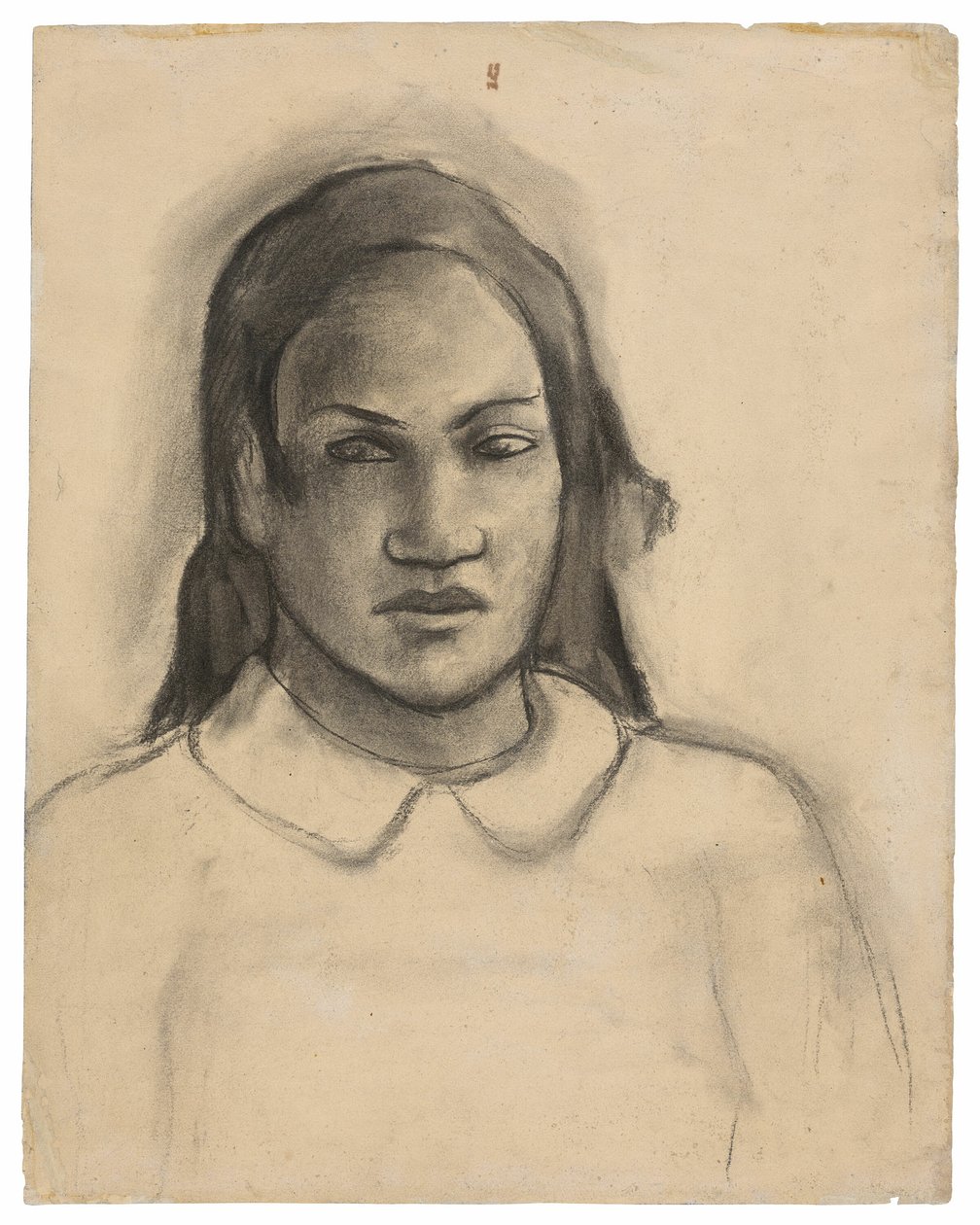 Portret Tehamana autorstwa Paul Gauguin