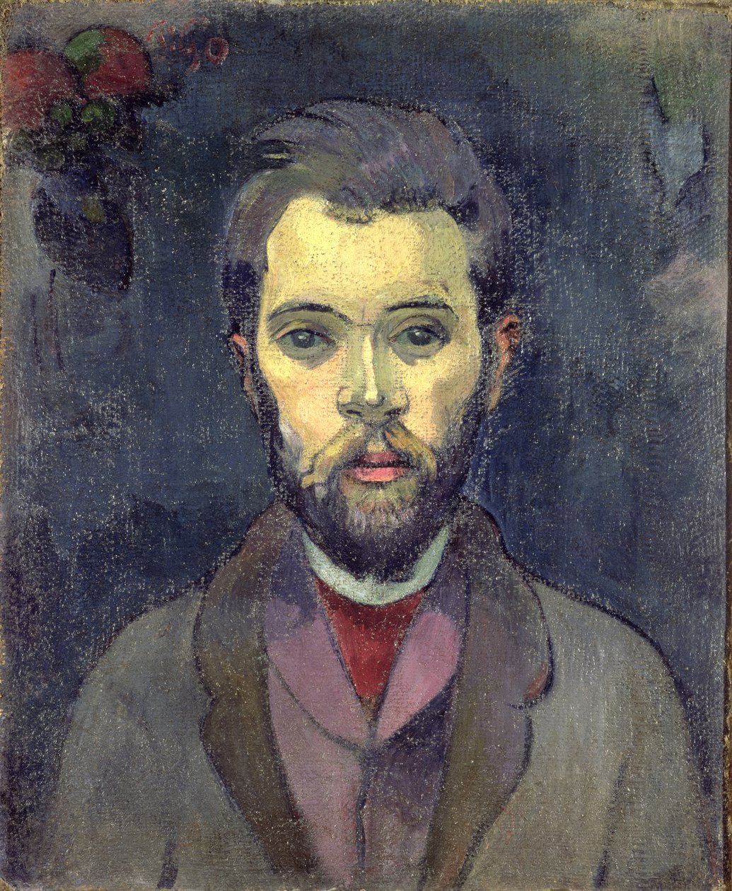 Portret Williama Molarda (1862-1936), szwedzkiego kompozytora, ok.1893-94 autorstwa Paul Gauguin