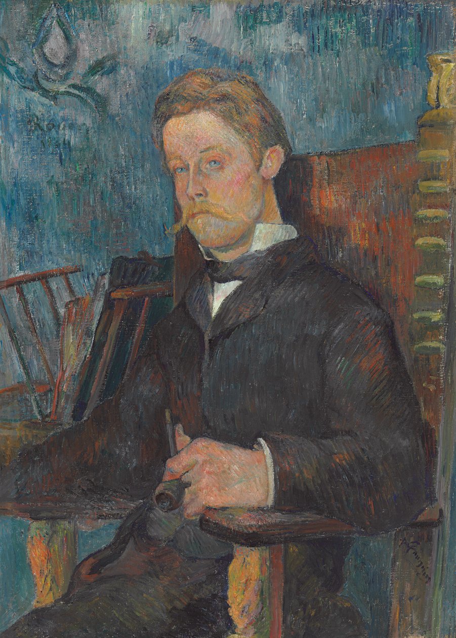 Portret mężczyzny, 1884 autorstwa Paul Gauguin