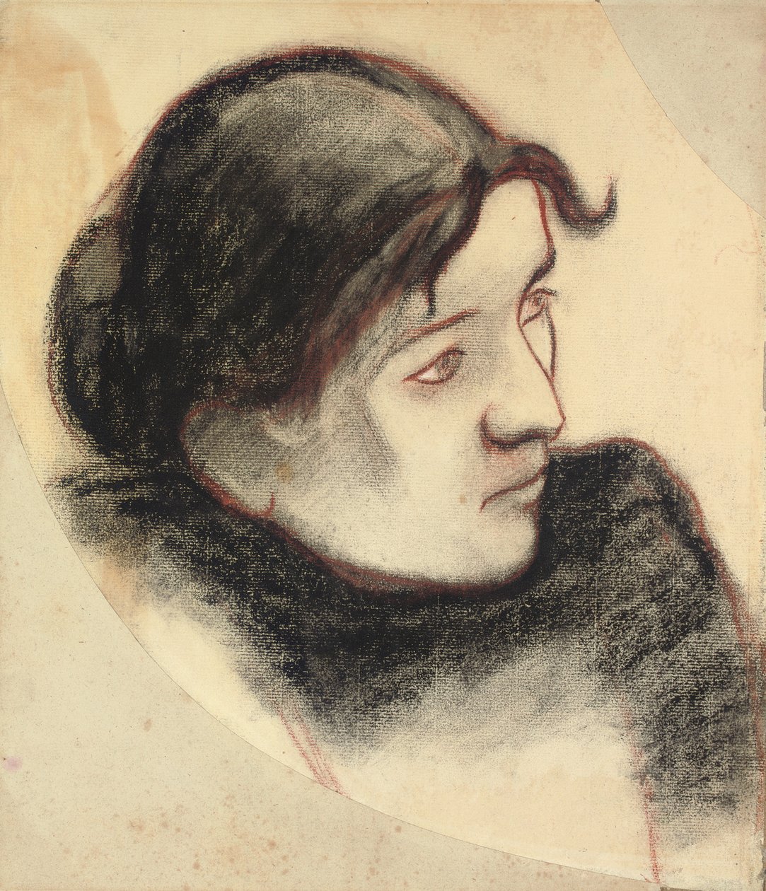 Portret kobiety autorstwa Paul Gauguin