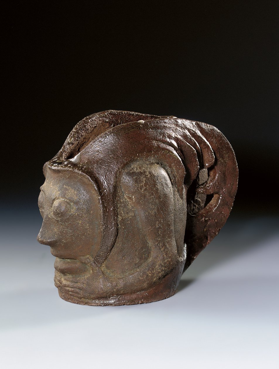 Garnek w formie groteskowej głowy, ok.1895 autorstwa Paul Gauguin
