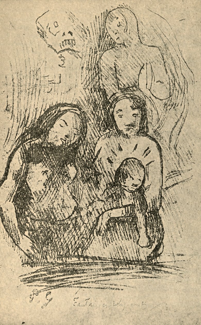 Fantazje religijne, 1936 autorstwa Paul Gauguin