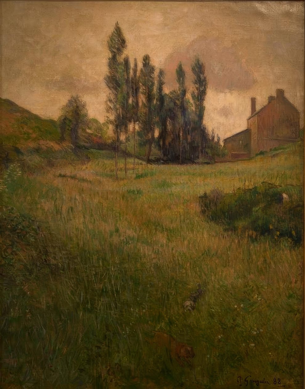 Biegnące psy autorstwa Paul Gauguin