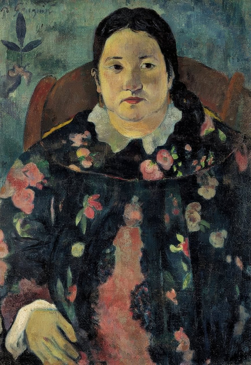 Retrato de Suzanne Bambridge autorstwa Paul Gauguin