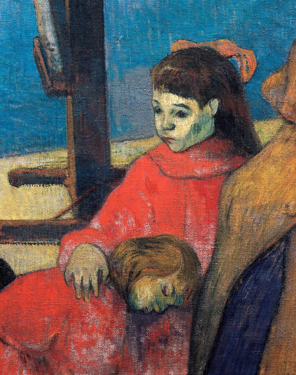 Rodzina Schuffeneckerów (szczegół) autorstwa Paul Gauguin