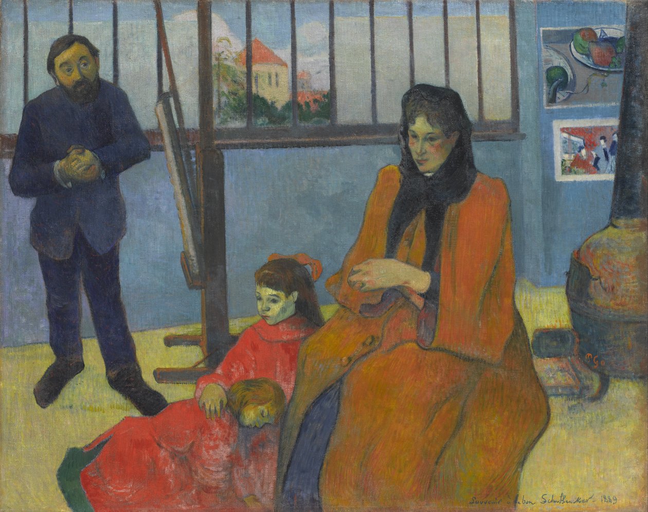 Pracownia Schuffeneckera autorstwa Paul Gauguin
