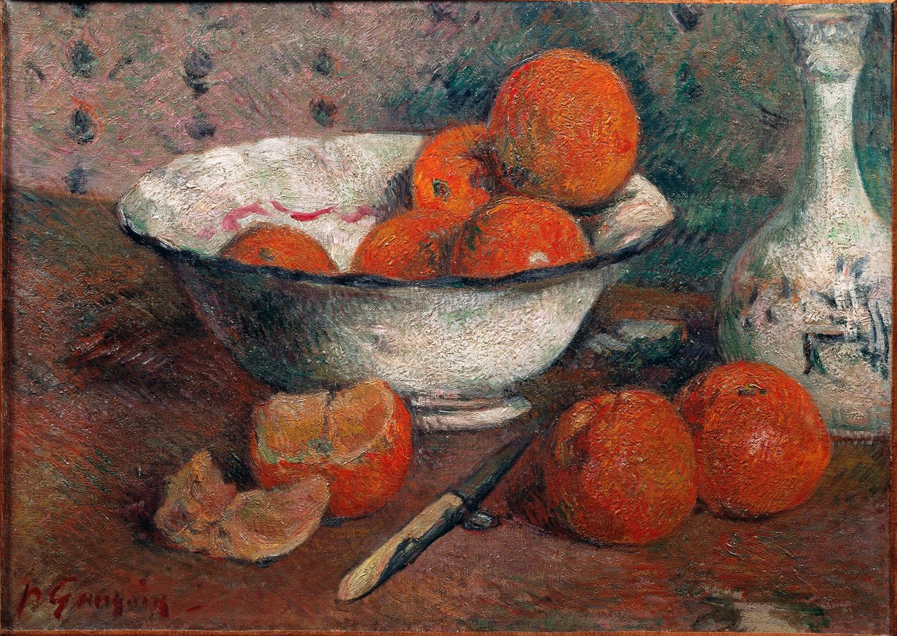 Martwa natura z pomarańczami autorstwa Paul Gauguin
