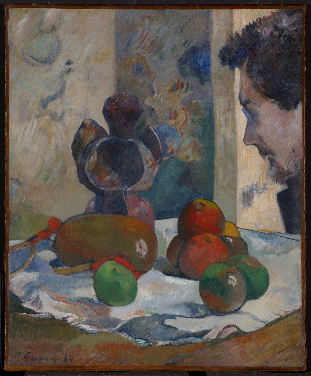 Martwa natura z profilem Lavala autorstwa Paul Gauguin