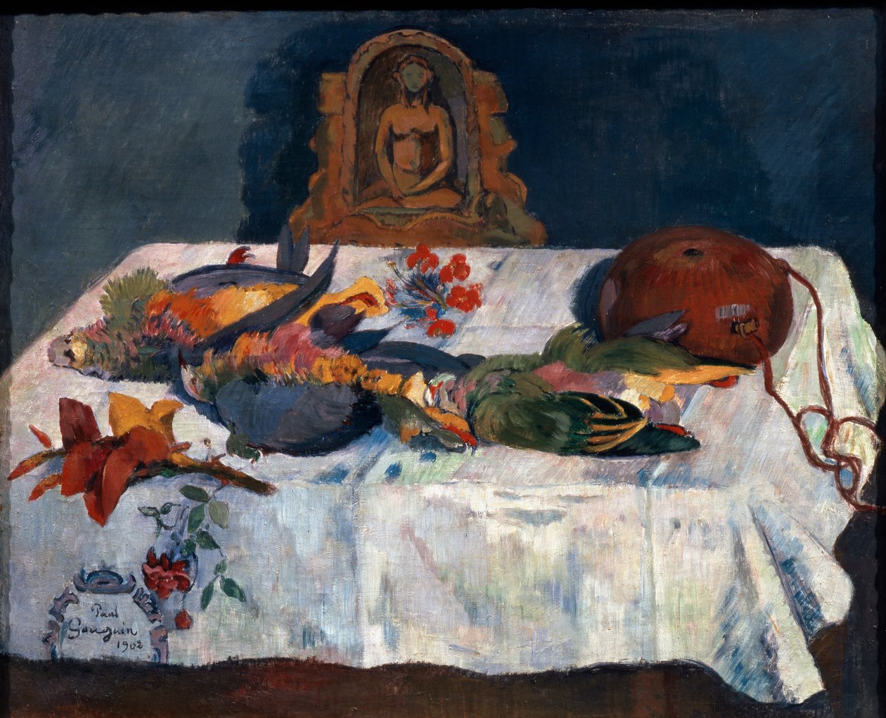 Martwa natura z papugami, 1902. autorstwa Paul Gauguin