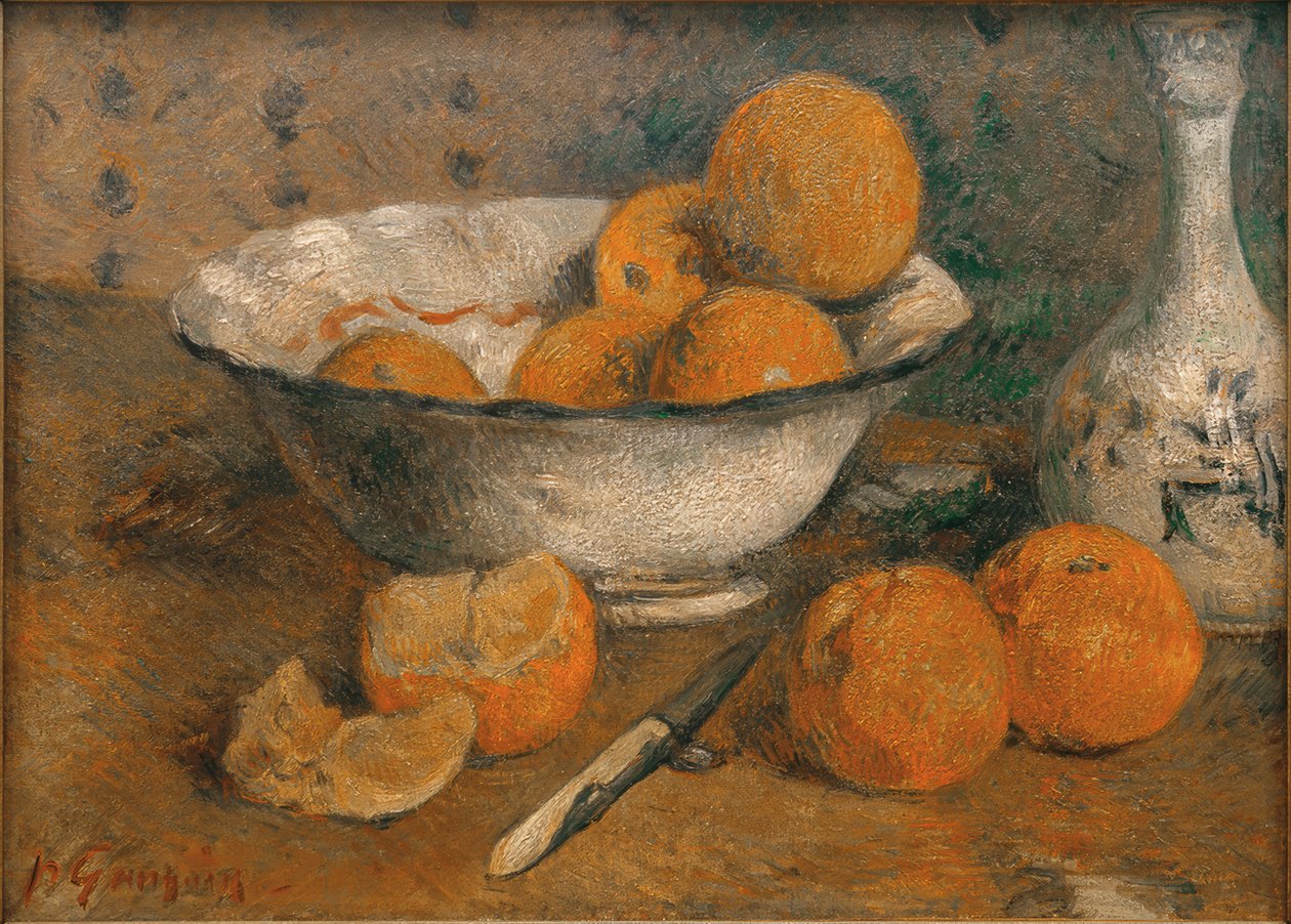 Martwa natura z pomarańczami autorstwa Paul Gauguin