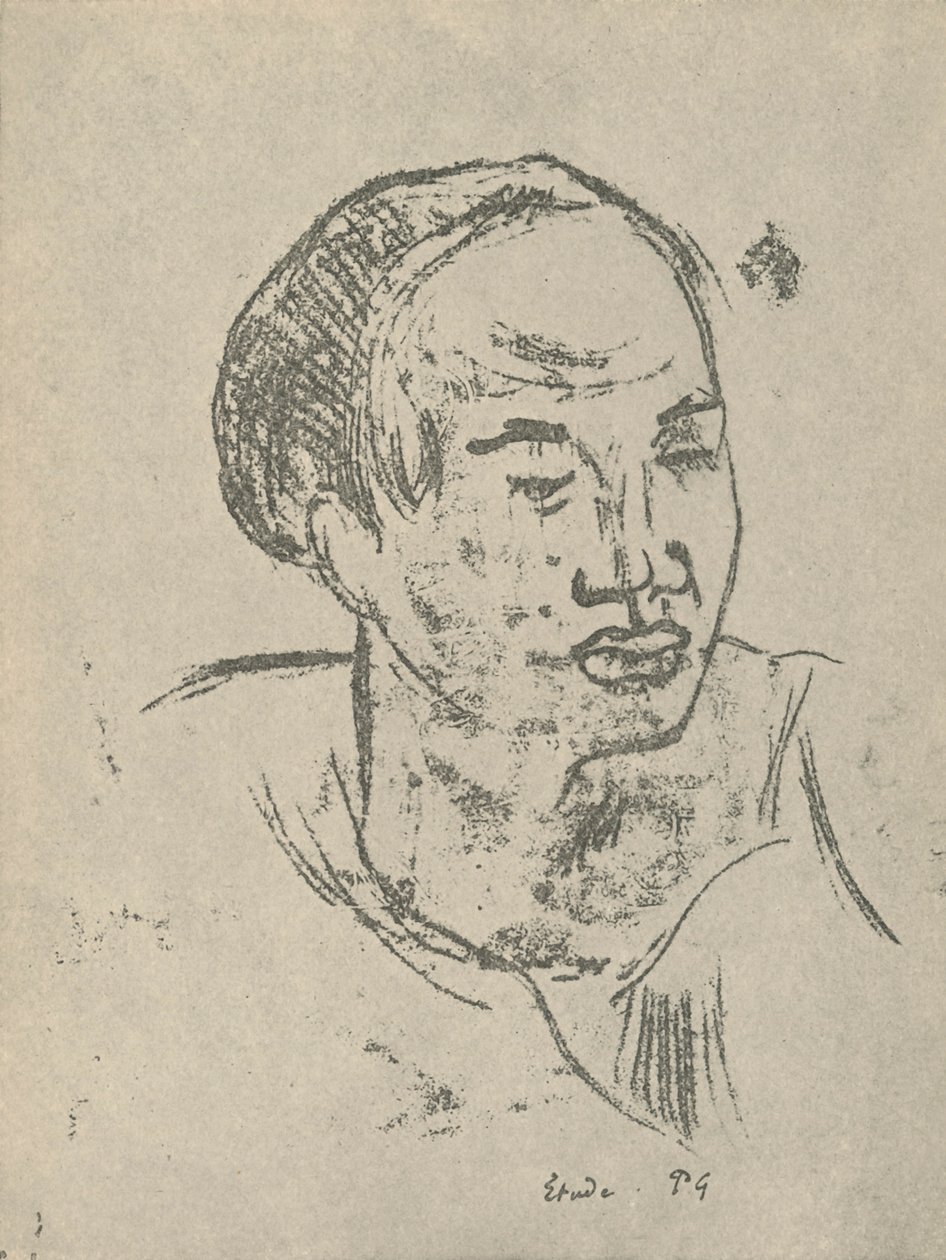 Studium, 1936 autorstwa Paul Gauguin