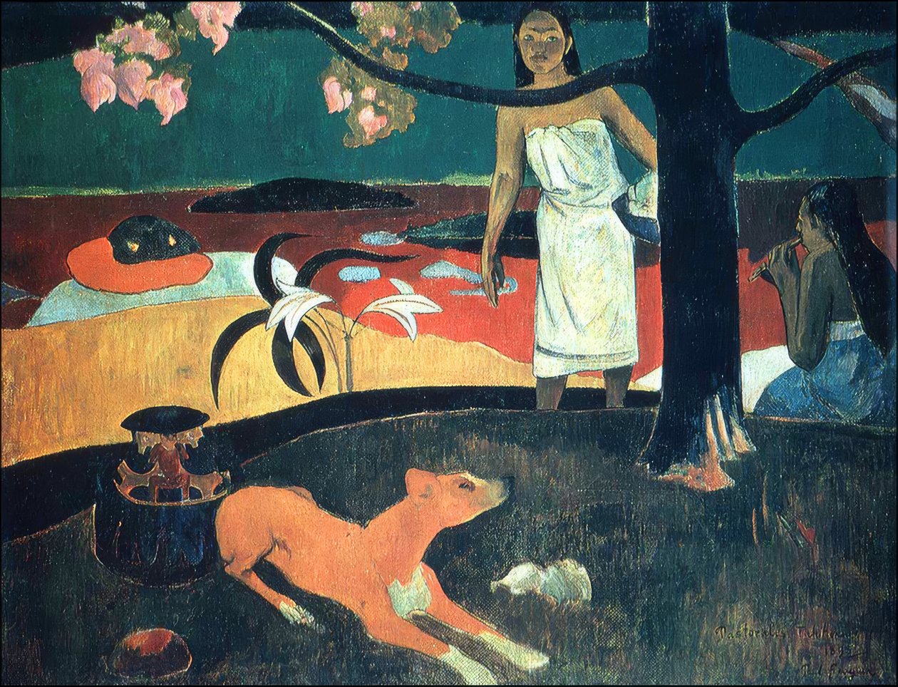 Tahiti: pastorał tahitański, Paul Gauguin (1893) autorstwa Paul Gauguin